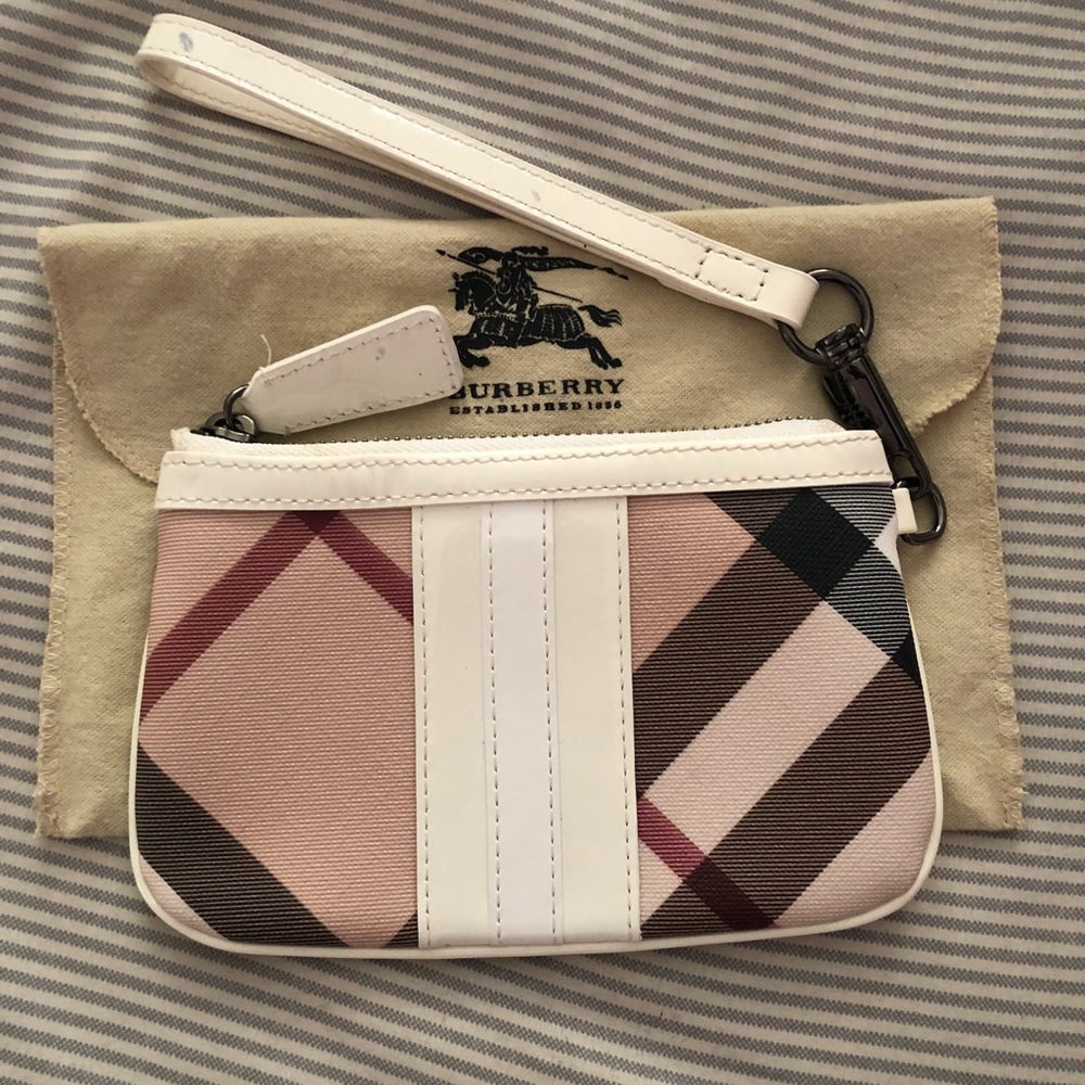 Burberry wristlet